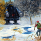 Illustration for article titled Please enjoy these all-new, robot-enhanced thrift store paintings